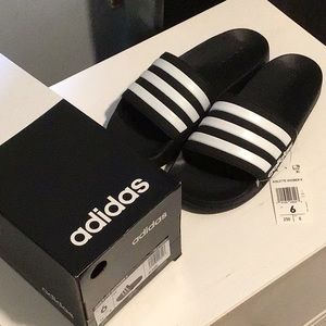 Adidas adilette shower sandal k kids size 6